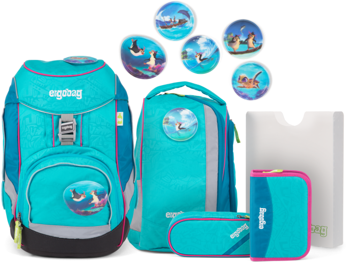 Product Images May Vary From The Original - Ergobag Hula Hoop Bär (740x740), Png Download