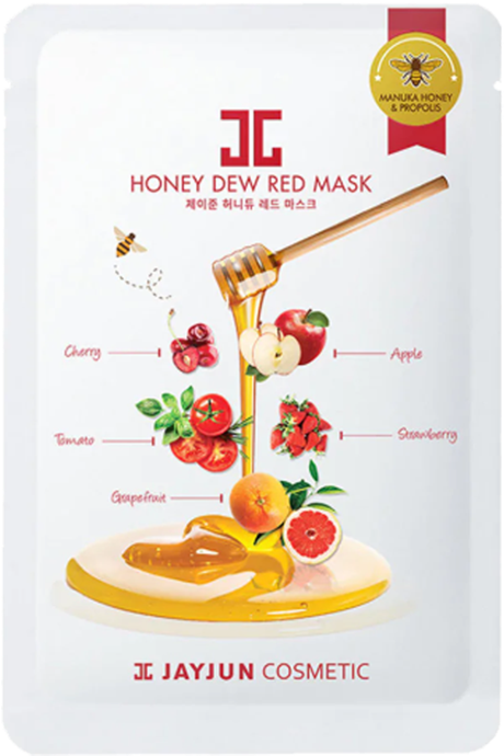 Honey Dew Mask Red Mask - Jayjun Honey Dew Red Mask (600x800), Png Download