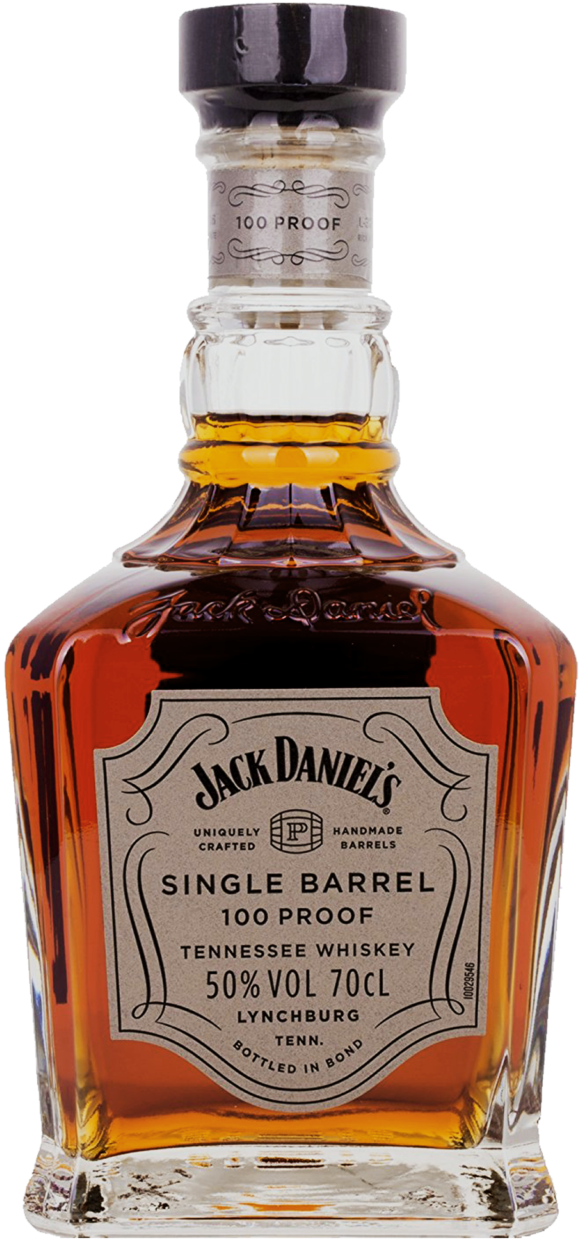 Single Barrel 100 Proof - Jack Daniels - Free Transparent PNG Download ...