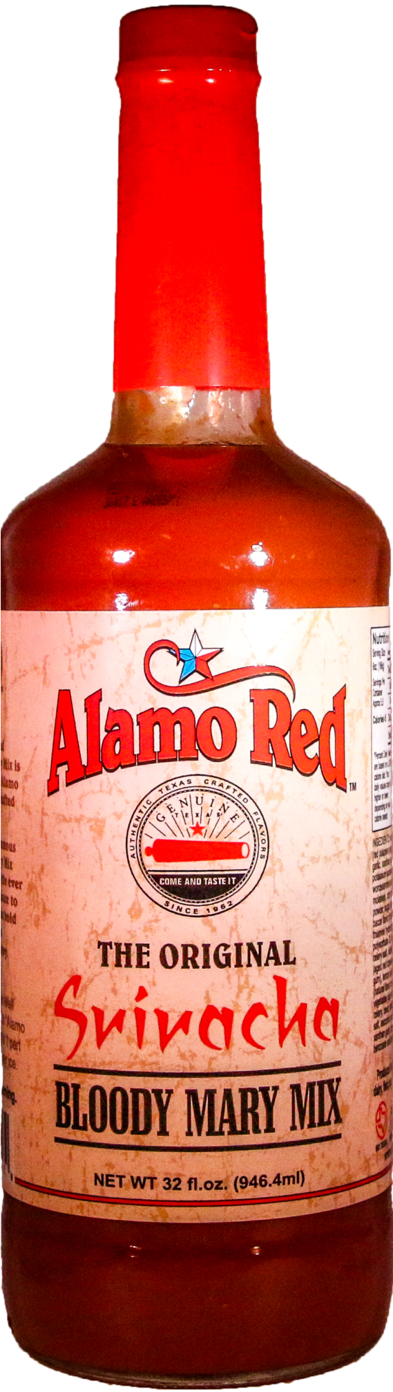 Alamo Red Sriracha (568x2048), Png Download