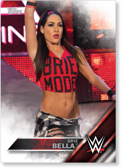 2016 Topps Wwe Brie Bella - Wwe 2k (700x700), Png Download