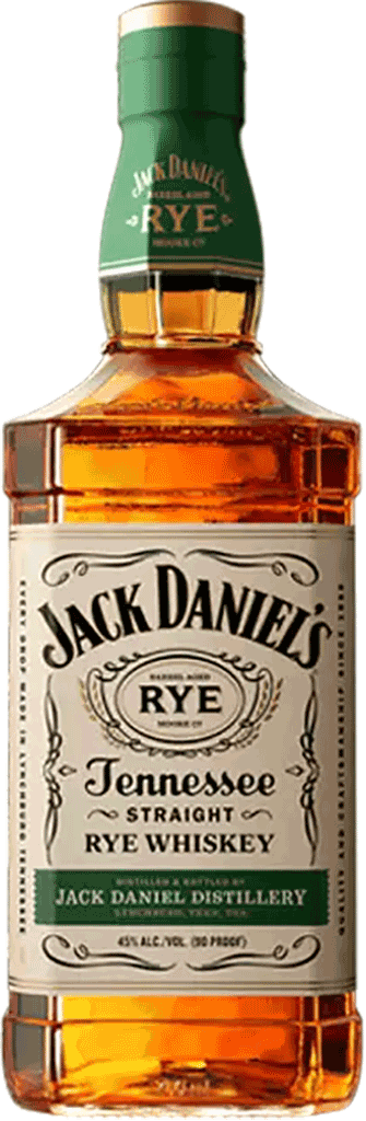 Jack Daniels Tennessee Rye Whisky - Jack Daniels Rye 1 Litre (335x1024), Png Download