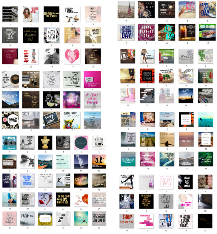 Younique Social Media Marketing Posts And Scheduler, - Collage (800x800), Png Download