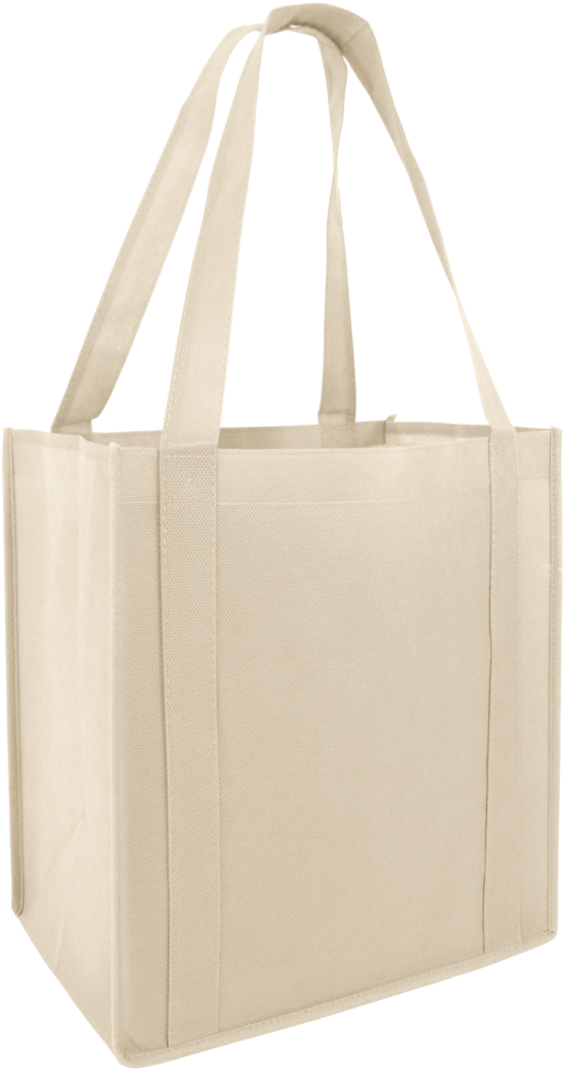 100gm Non-woven Reusable Stand Up Shopping Tote Bags - Shopping Bag (573x1024), Png Download