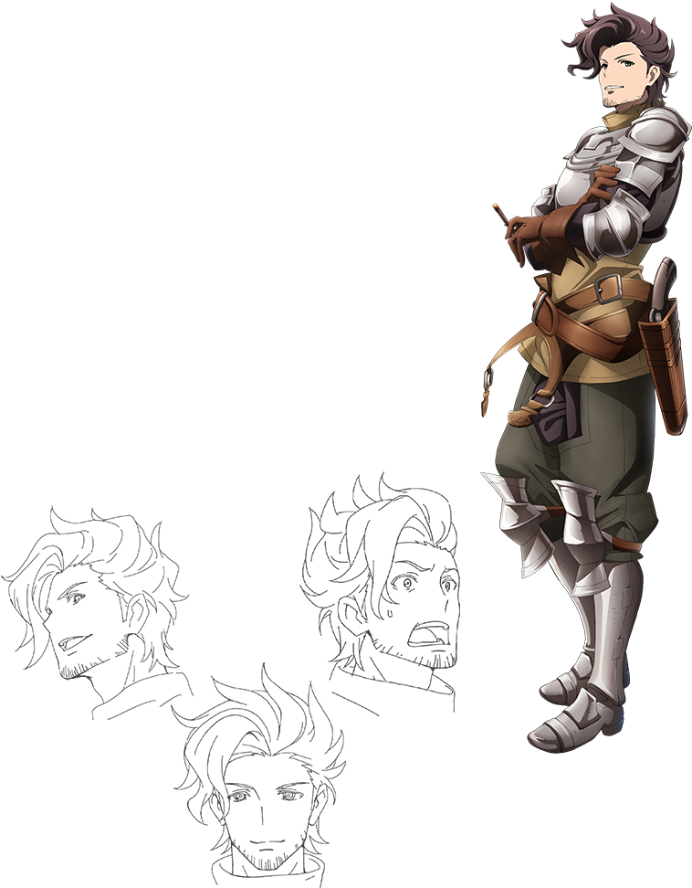 Granblue Fantasy The Animation Characters (758x972), Png Download