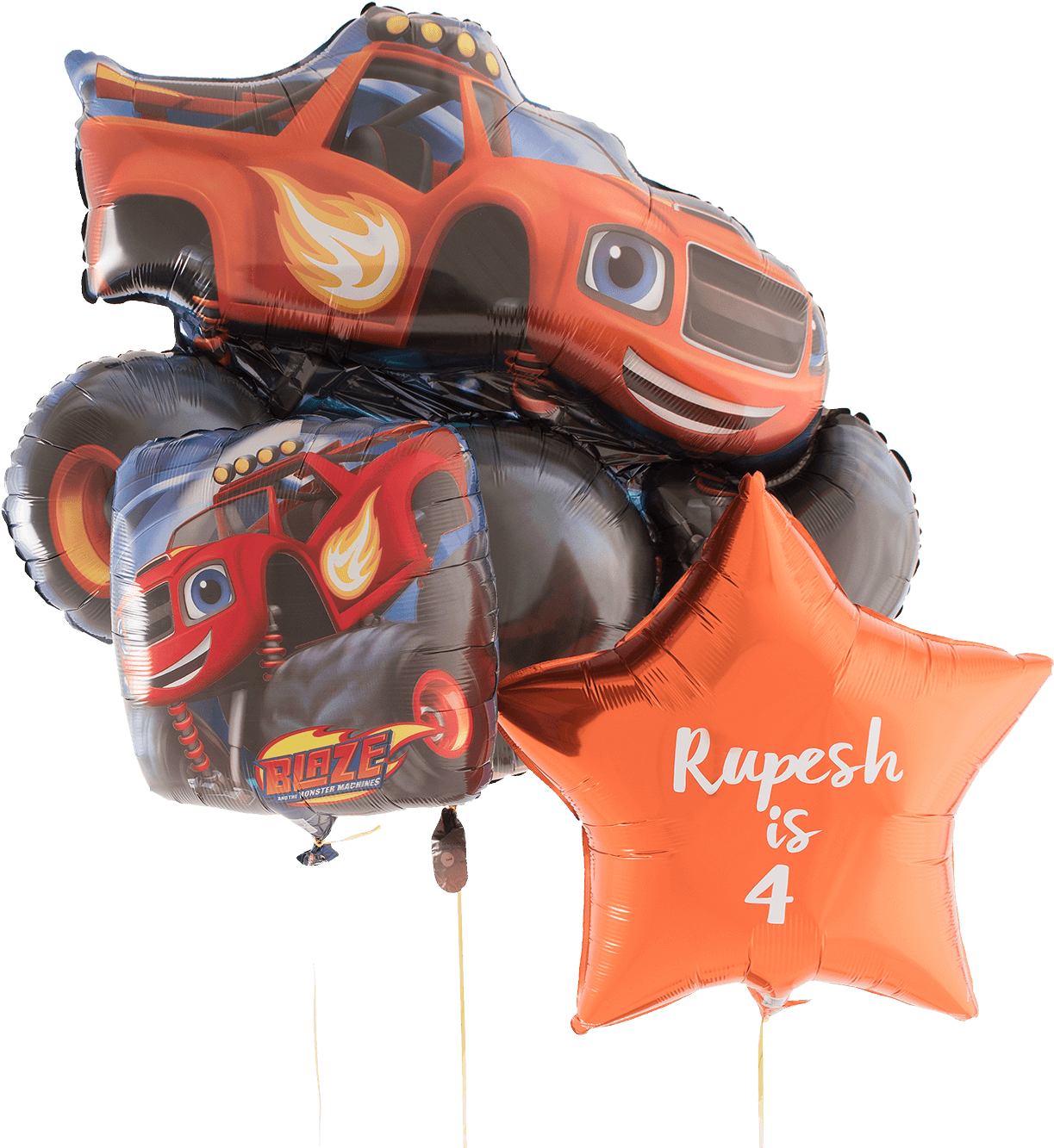 Blaze And The Monster Machine Bunch - Toy Vehicle (1400x1400), Png Download