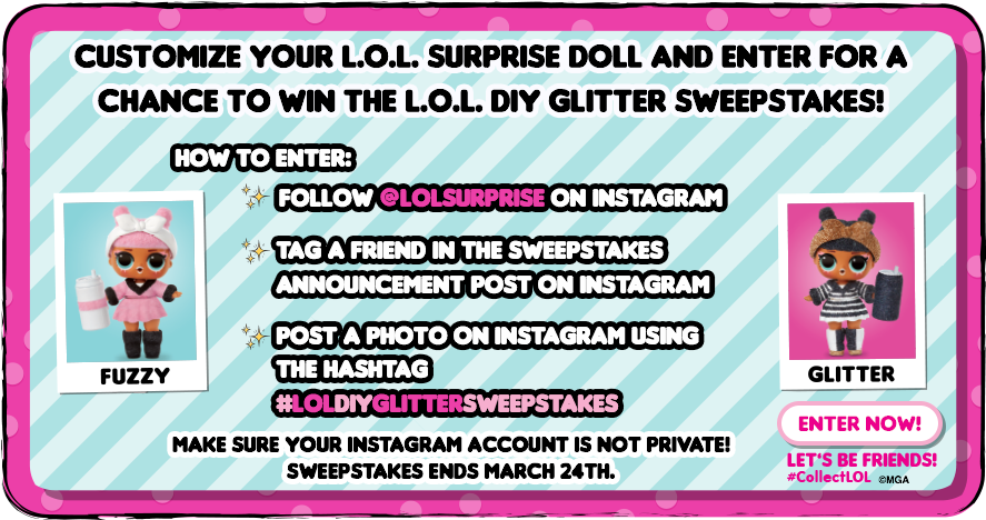 Lol Surprise Doll Diy Glitter Sweepstakes - Against The Grain Sunglasses (960x539), Png Download