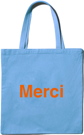 Merci Totebag - Tote Bags (630x630), Png Download
