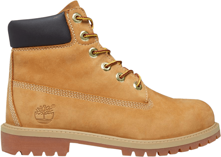 Timberland 6 Inch Classic Junior 'wheat' - Timberland 6 Bape X Undefeated (750x532), Png Download