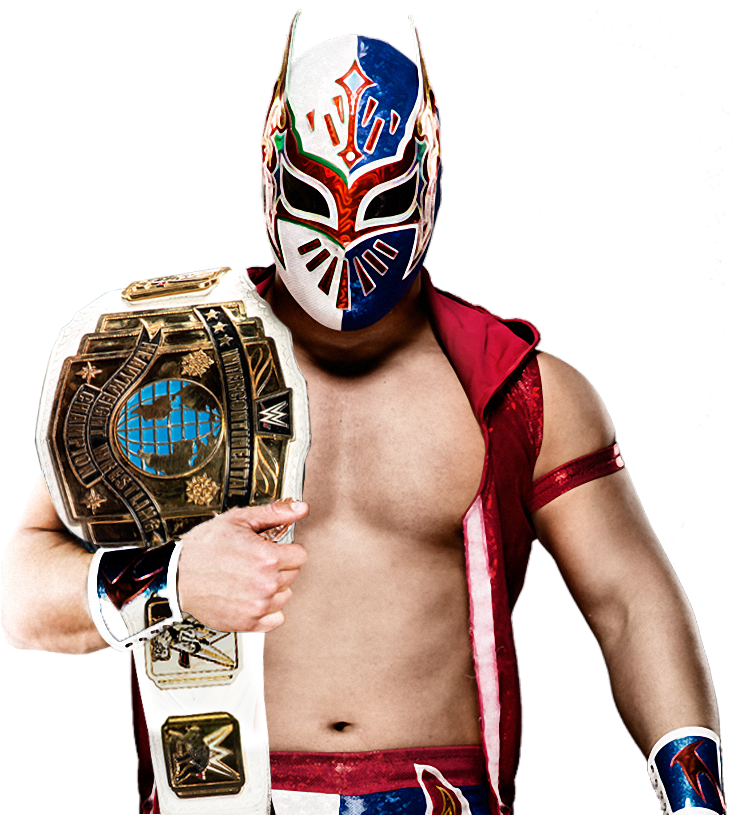 Download Sin Cara 2016 By Hamidpunk Sin Cara Wwe Champion Png Image With No Background Pngkey Com