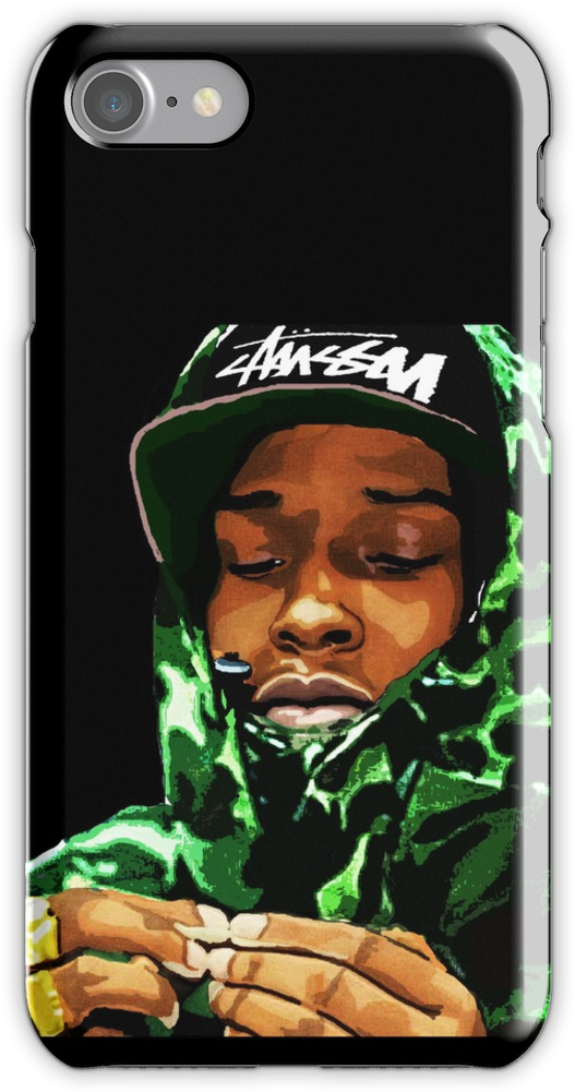 Asap Rocky Camo Iphone 7 Snap Case - Nct (750x1000), Png Download