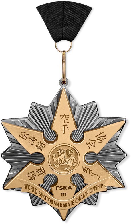 World Shotokan Karate Championship-latvia - Emblem (600x849), Png Download