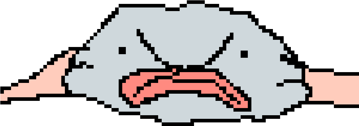 Me And A Blob Fish (1200x1200), Png Download