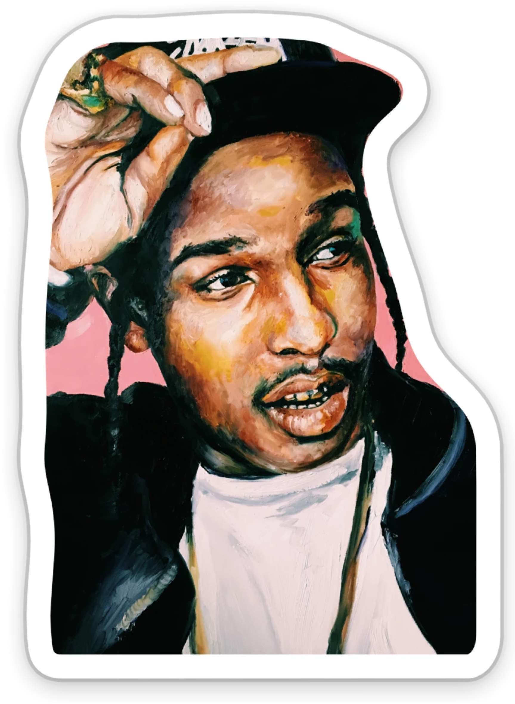 Image Of Asap Rocky - Visual Arts (1733x2400), Png Download