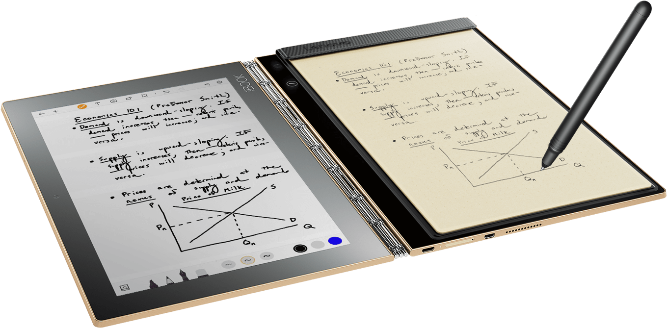 Yoga Book - لاب توب لينوفو يوجا بوك (1378x800), Png Download