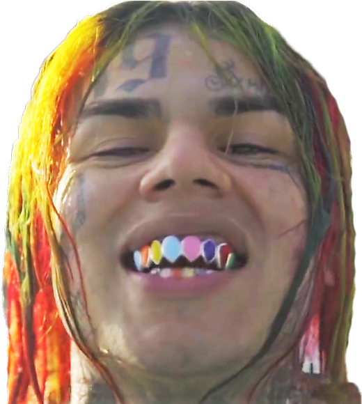Lien Direct, 2018/16/3/1524070438 6ix9ine Face Kekeh - Xxxtentation Dents (772x579), Png Download