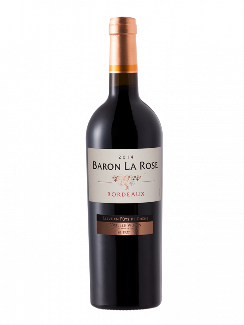 The Leading Chain Of Wine Shops And Wine Themed Restaurants - Baron La Rose Bordeaux 2014 (530x650), Png Download