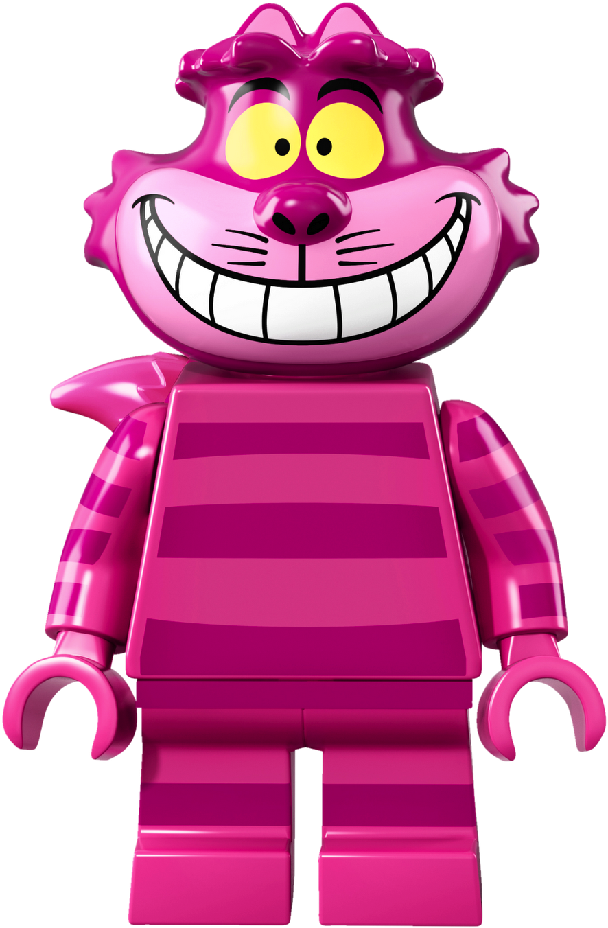 Navigation - Cheshire Cat Lego Minifigure (980x1406), Png Download