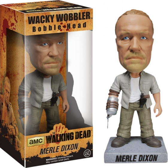Fun4050 Walking Dead Merle Dixon Wacky Wobbler 3 - Wacky Wobbler The Walking Dead (561x560), Png Download