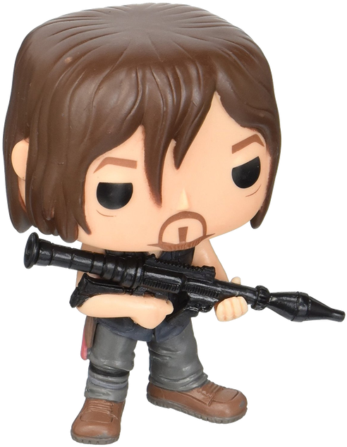 The Walking Dead - Figuras Funko Pop Walking Dead (497x641), Png Download