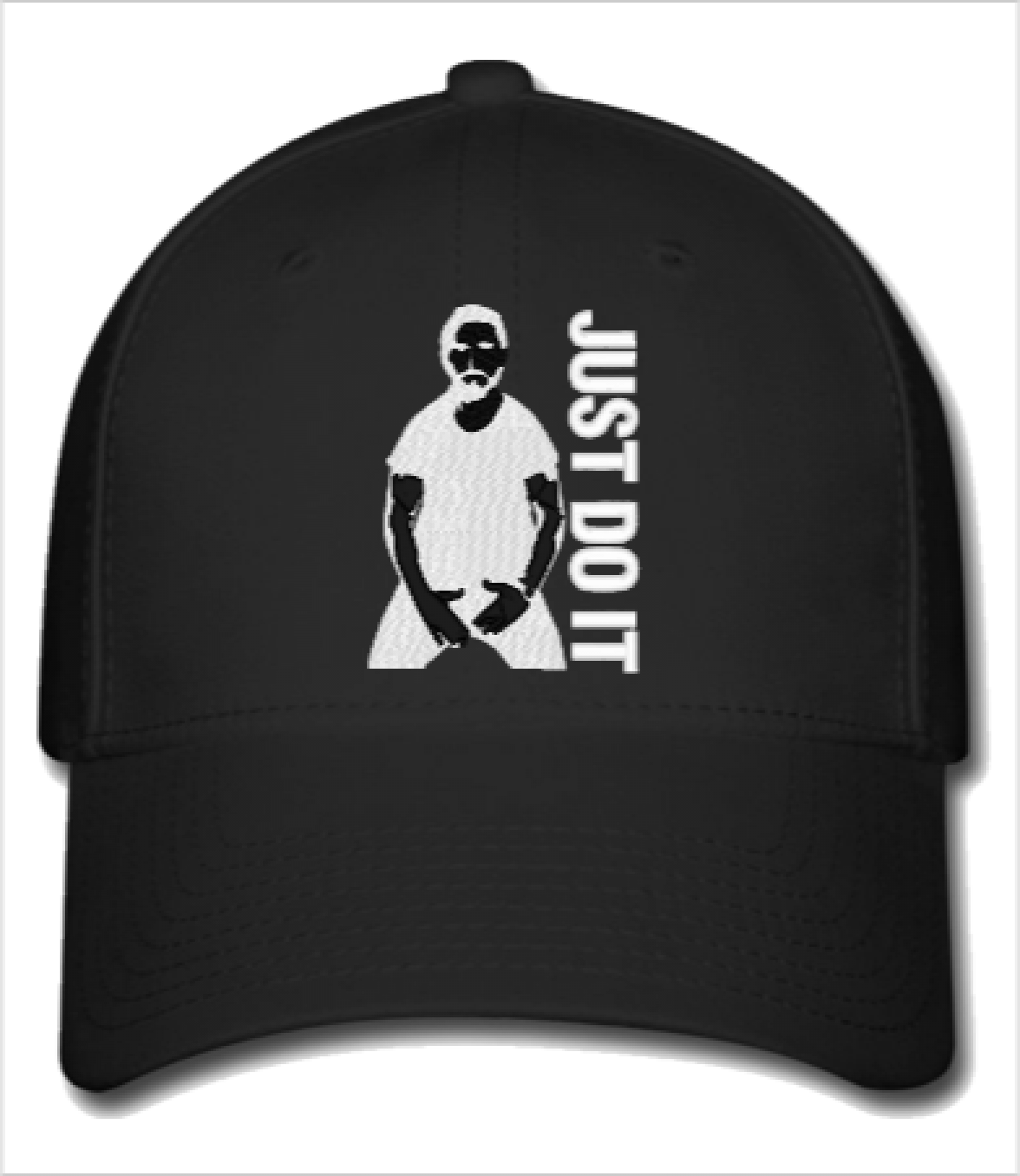Shia Labeouf Just Do It Embroidery - Baseball Cap (1176x1356), Png Download