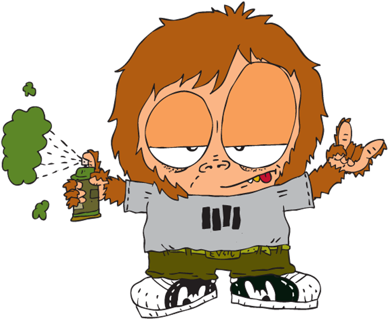 Mca / Evil Design - Cartoon (800x800), Png Download