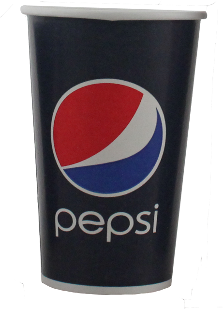 Pepsi, Cold Cup, Cardboard And Coating, 500ml, 22oz, - Pepsi (640x640), Png Download