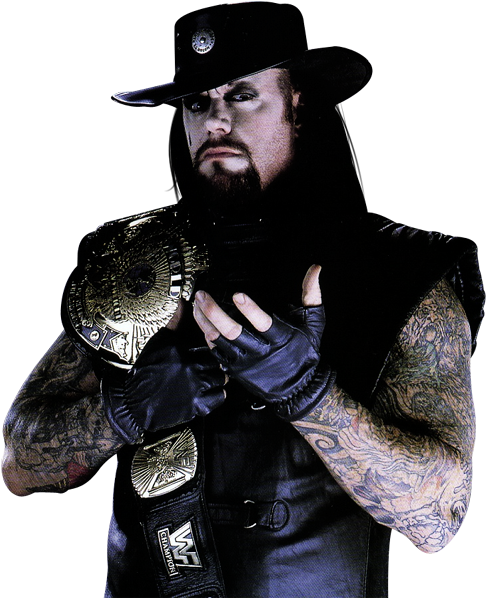 Photo Theundertaker Jerisma - Undertaker Wwf Champion (520x600), Png Download