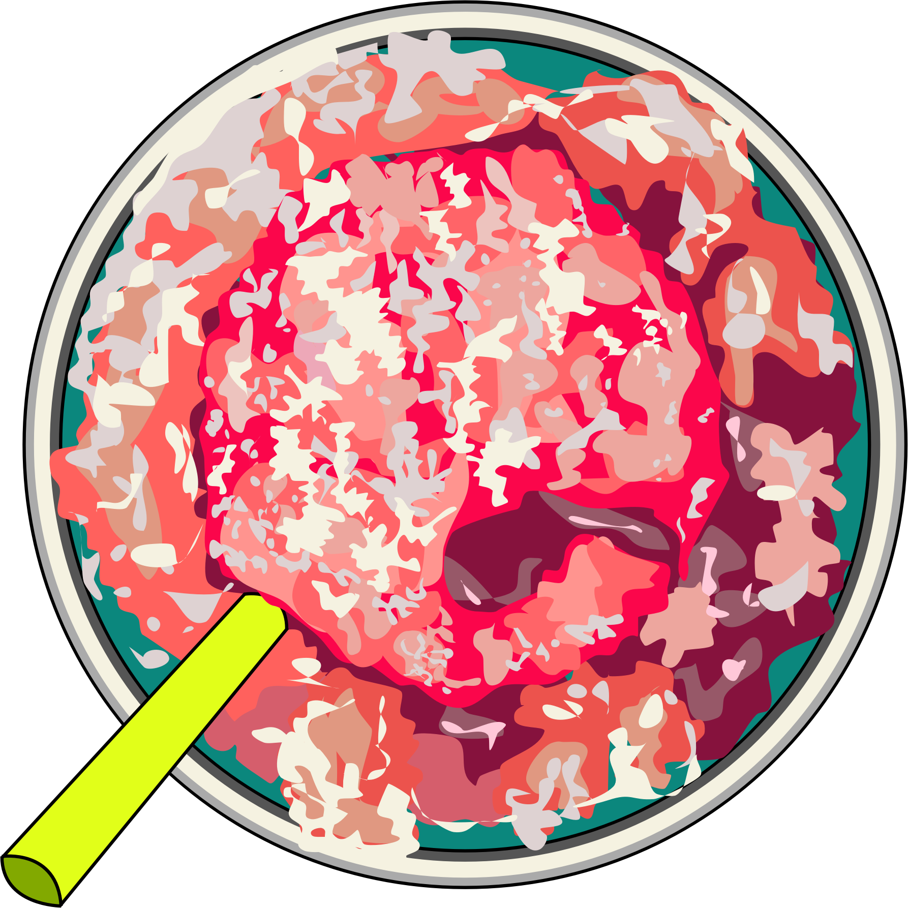 This Free Icons Png Design Of A Cup Of Sorbet (1786x1786), Png Download