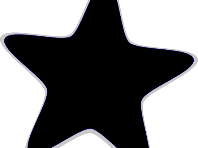 Stars Clipart Hollywood - Star (640x480), Png Download