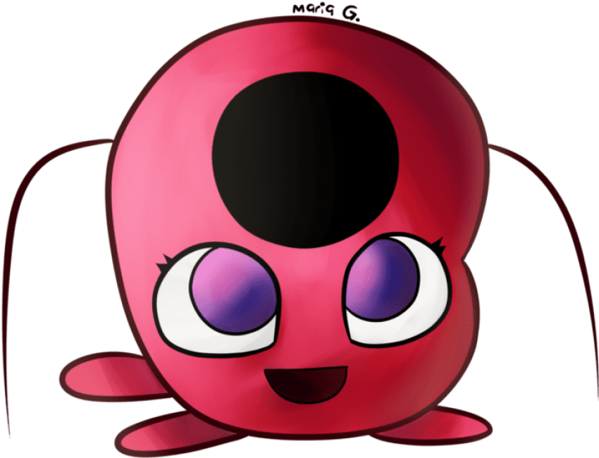 Free Png Download Tikki Miraculous Ladybug By Mariag2002 - Miraculous Ladybug Tikki Chibi (850x650), Png Download