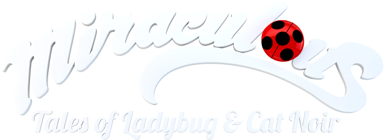 Tales Of Ladybug & Cat Noir - Miraculous Ladybug Logo Png (1280x544), Png Download
