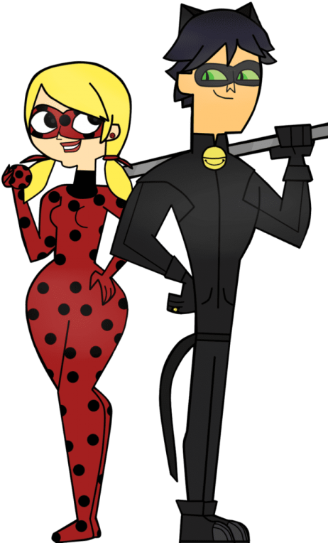 Free Png Download View Collection - Miraculous Ladybug Total Drama (480x763), Png Download