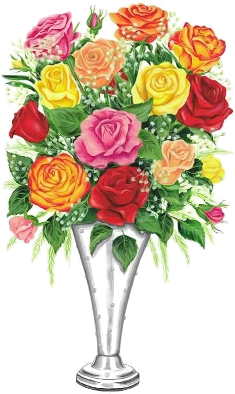 Roses,pink,roze,rosa, Flower Vase Design, Flower Crafts, - Garden Roses (471x768), Png Download