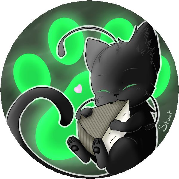 File 3808cdcbac Original - Black Cat (632x613), Png Download