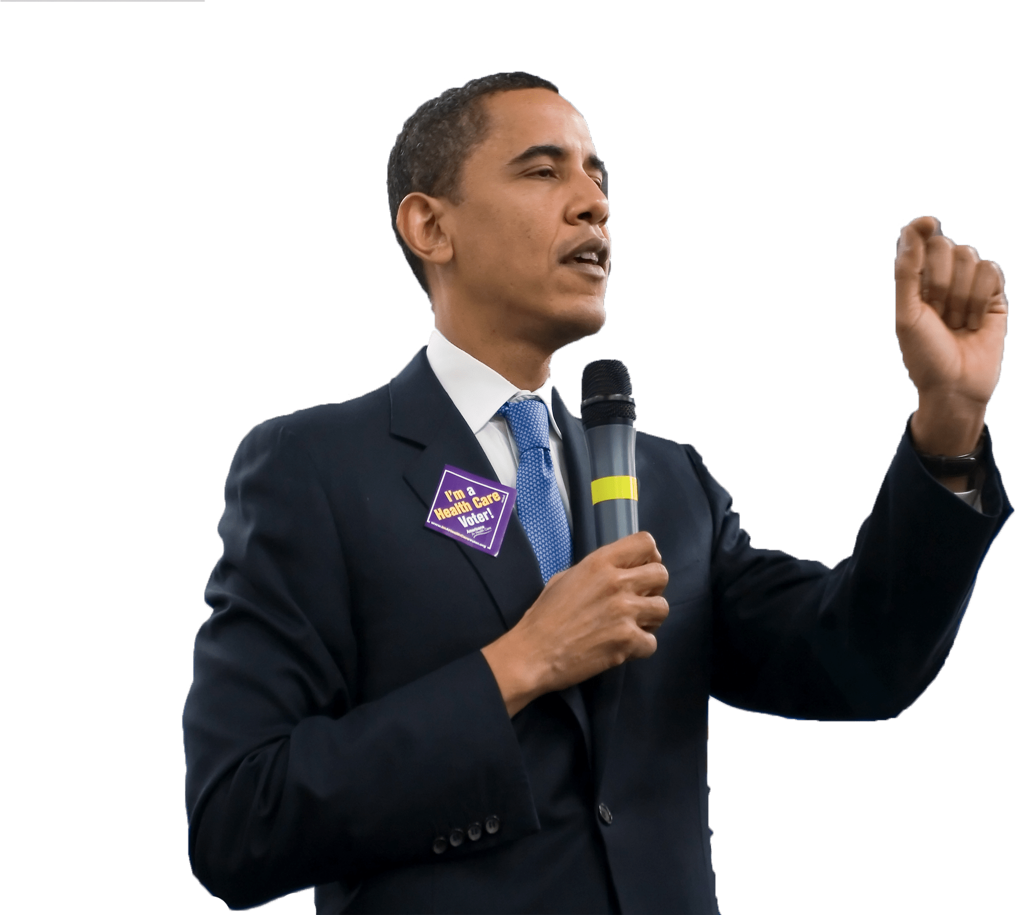Barack Obama Transparent - Portable Network Graphics (2181x1918), Png Download