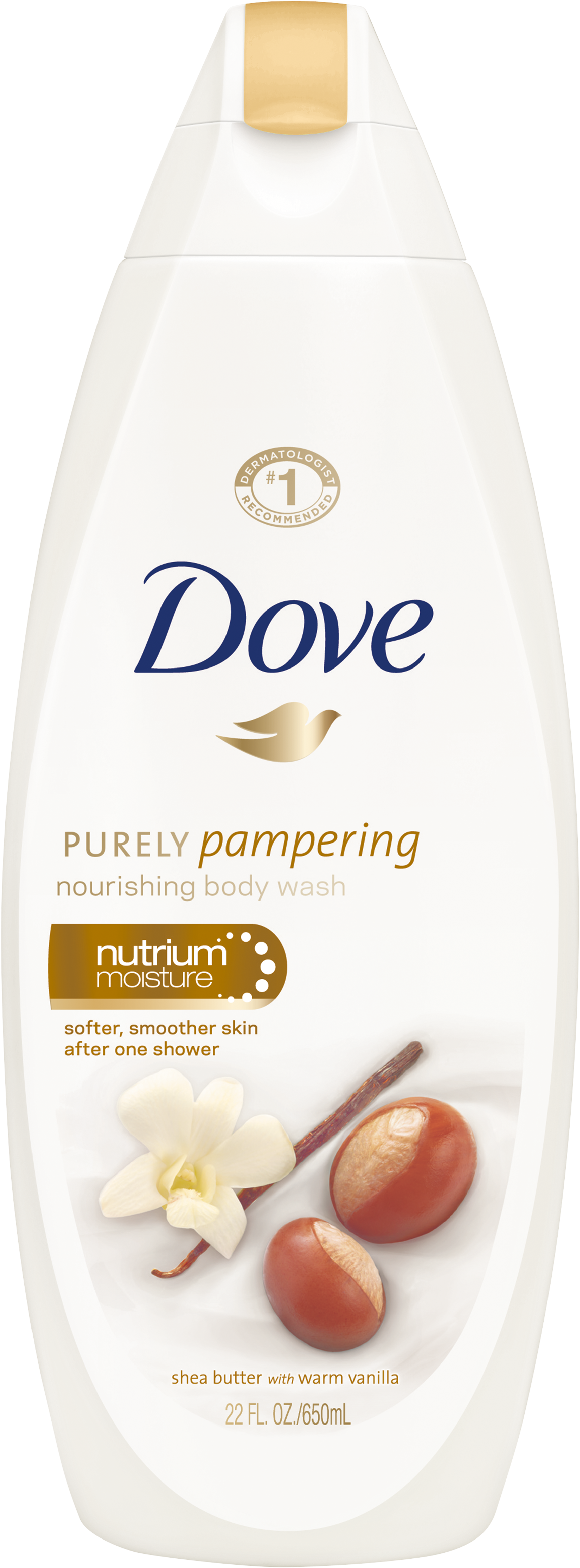 Dove Purely Pampering Shea Butter With Warm Vanilla - Dove Body Wash Shea Butter (5000x5000), Png Download