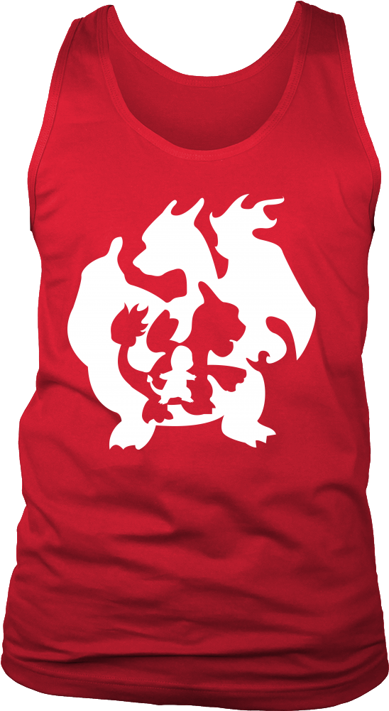 Pokemon Charmander Charmeleon Charizard Evolution Shirt - Pokemon Shirts Charmander (1000x1000), Png Download