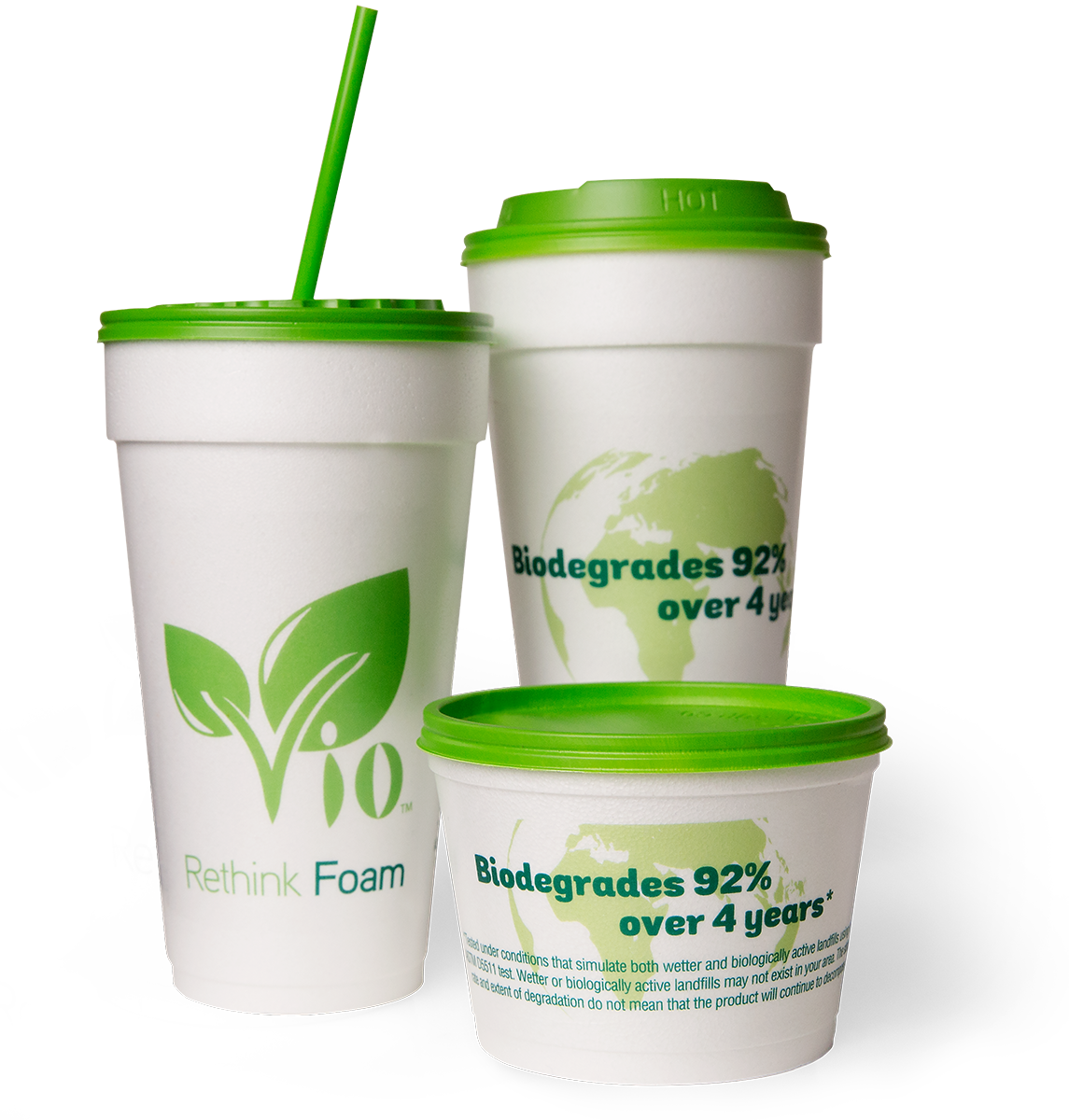 There's More To The Story - Foam Cup Biodegradable (1145x1200), Png Download