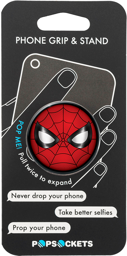 Popsocket Spiderman Mask Avengers Marvel Phone Grip - Ocean From The Air Popsocket (720x933), Png Download