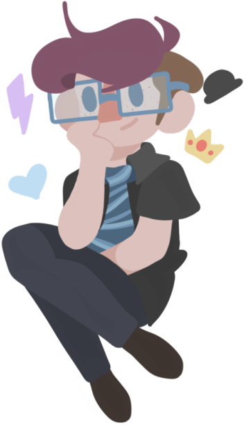 As Of Typing And Posting This, It's About - Cartoon (500x667), Png Download