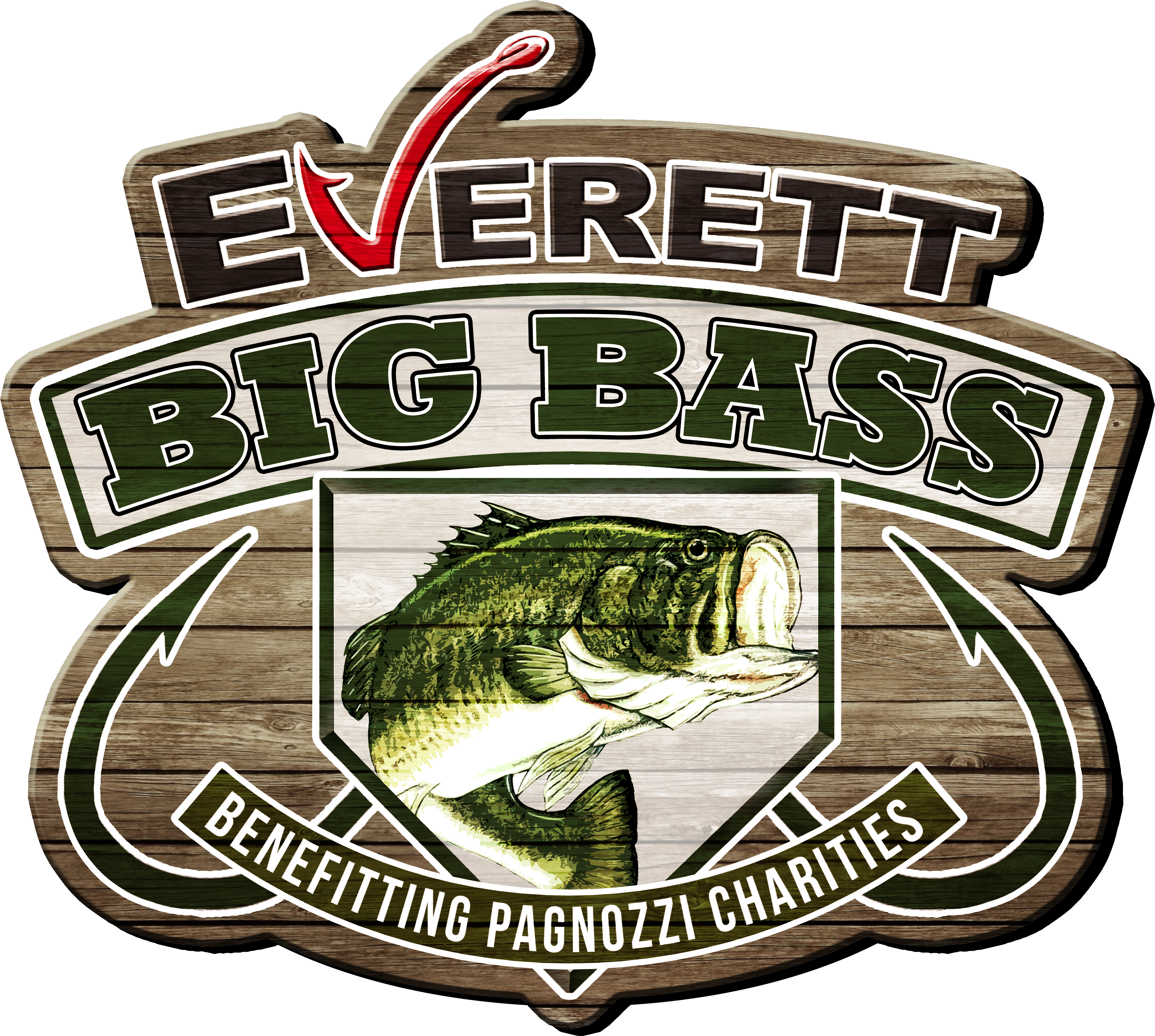 Everett Big Bass Tournament Benefitting Pagnozzi Charities - Bass (3421x3067), Png Download