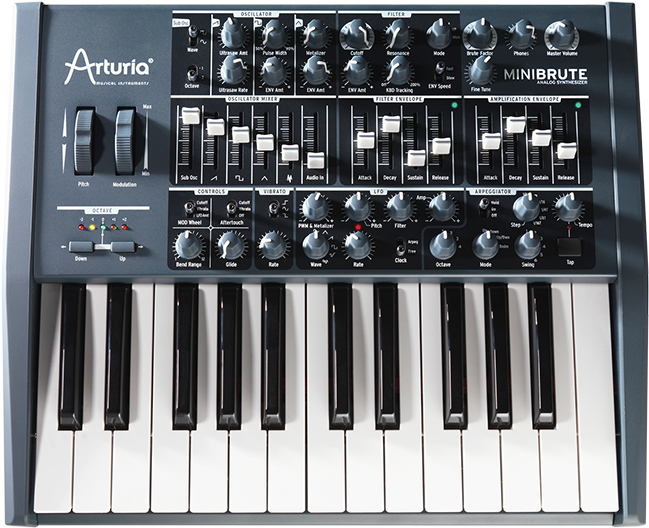 Arturia Minibrute (700x624), Png Download