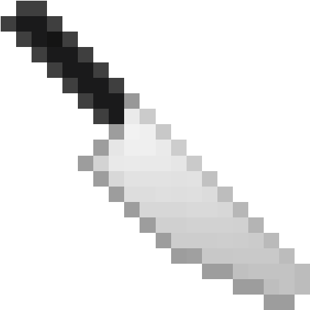 Knife - Strawberry Pixel (618x618), Png Download