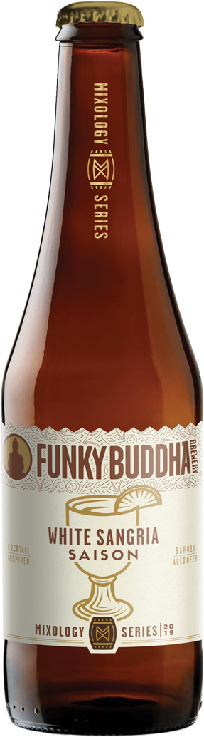 White Sangria Saison By Funky Buddha Brewery - Brewery (307x1200), Png Download
