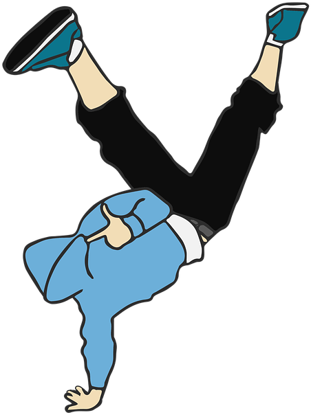 Keywords, Hip-hop, Dancing, Silhouette, Dancer - Hip Hop Dance Animated (640x640), Png Download