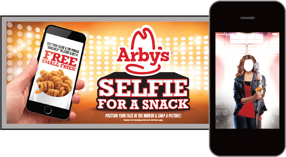 Arby's Bok Center Interactive Ad Campaign - Arby's (1200x600), Png Download