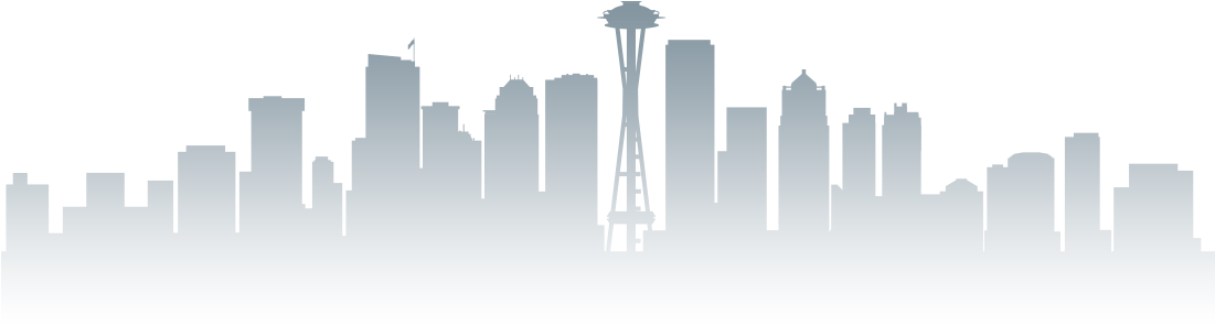 Seattle, Wa - Back Of Postcard Modern (1100x410), Png Download