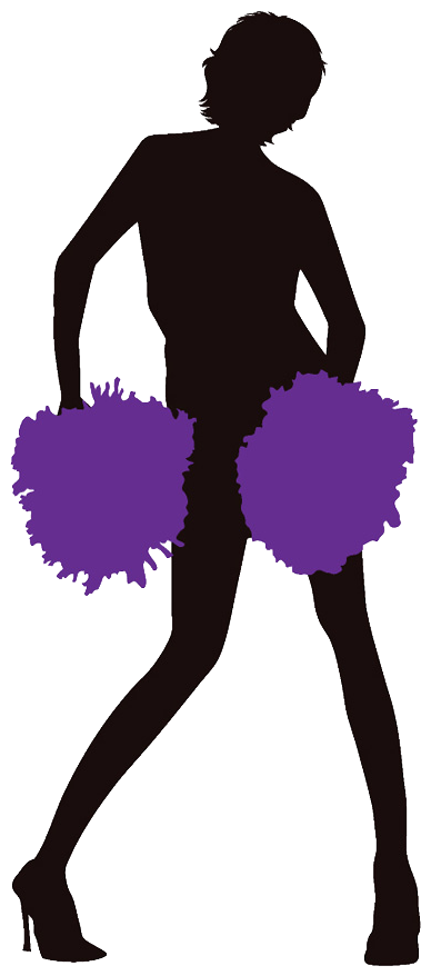 Cheerleading (600x1100), Png Download