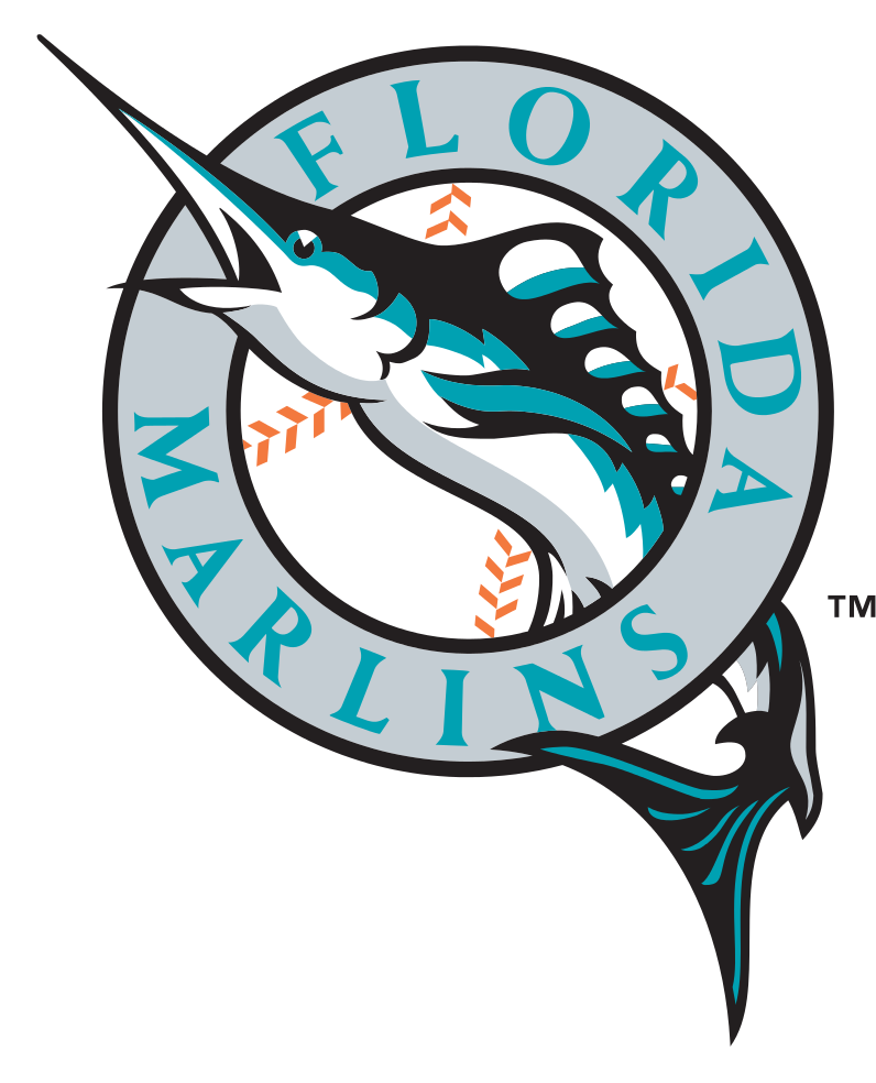 A Designer's Custom Uniform Designs That Span, 30 Teams - Florida Marlins Logo Png (831x1023), Png Download
